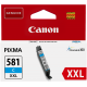 Cartouche encre Canon 1995C001 - CLI-581 Cyan XXL