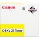 Cartouche toner Canon 0455B002 - C-EXV21 Jaune
